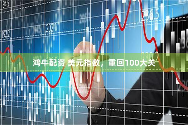 鸿牛配资 美元指数，重回100大关