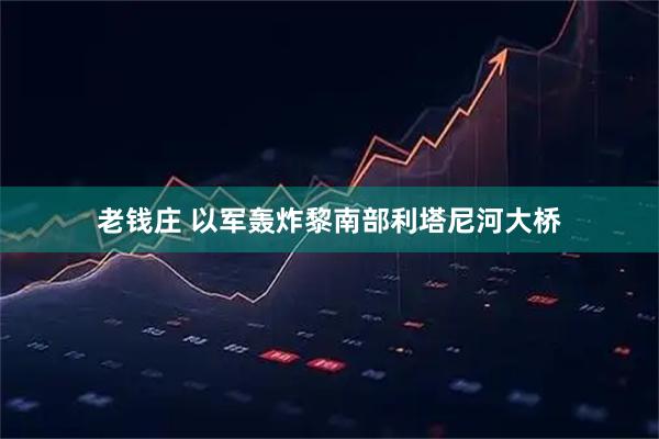 老钱庄 以军轰炸黎南部利塔尼河大桥
