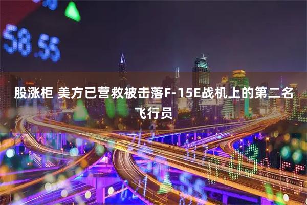 股涨柜 美方已营救被击落F-15E战机上的第二名飞行员