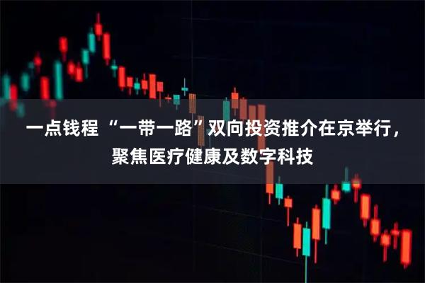 一点钱程 “一带一路”双向投资推介在京举行，聚焦医疗健康及数字科技