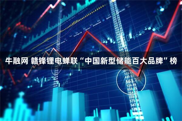 牛融网 赣锋锂电蝉联“中国新型储能百大品牌”榜