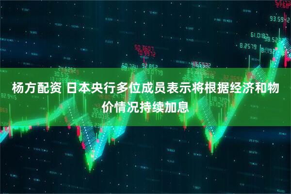 杨方配资 日本央行多位成员表示将根据经济和物价情况持续加息