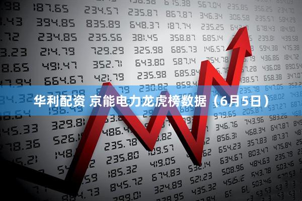 华利配资 京能电力龙虎榜数据（6月5日）