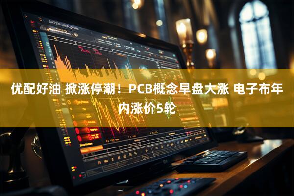 优配好油 掀涨停潮！PCB概念早盘大涨 电子布年内涨价5轮