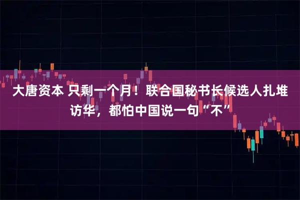 大唐资本 只剩一个月!联合国秘书长候选人扎堆访华,都怕中国说一句“不”